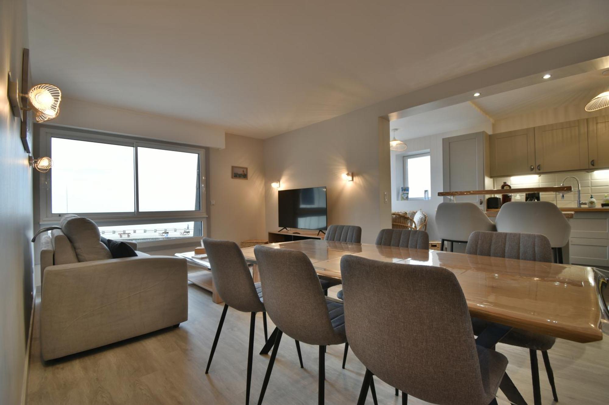 Appartement Renove Avec Vue Sur Mer A Fecamp ! Екстериор снимка