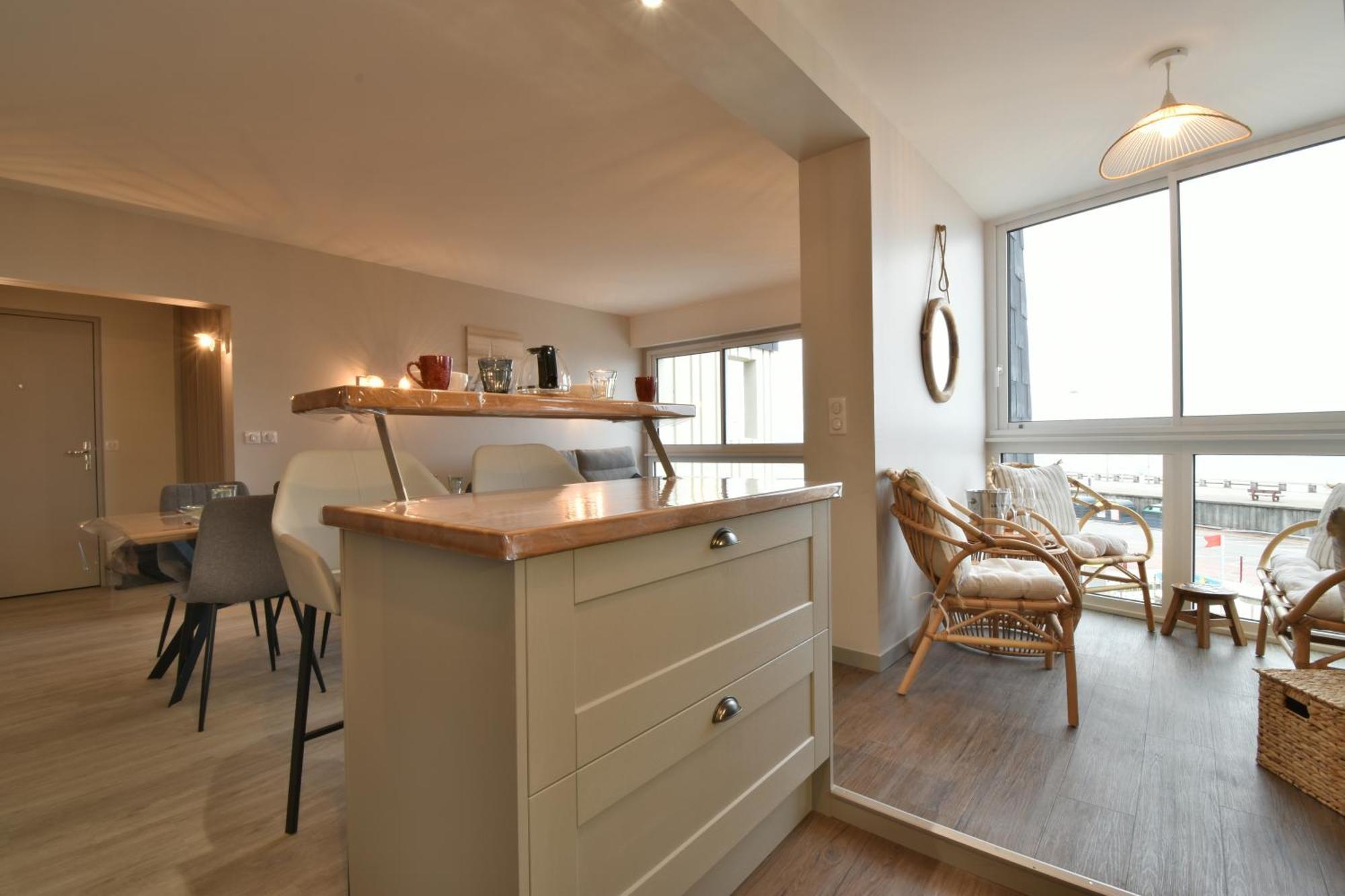 Appartement Renove Avec Vue Sur Mer A Fecamp ! Екстериор снимка